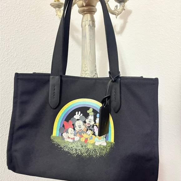 Coach x Disney Black Mini tote - Picture 1 of 4